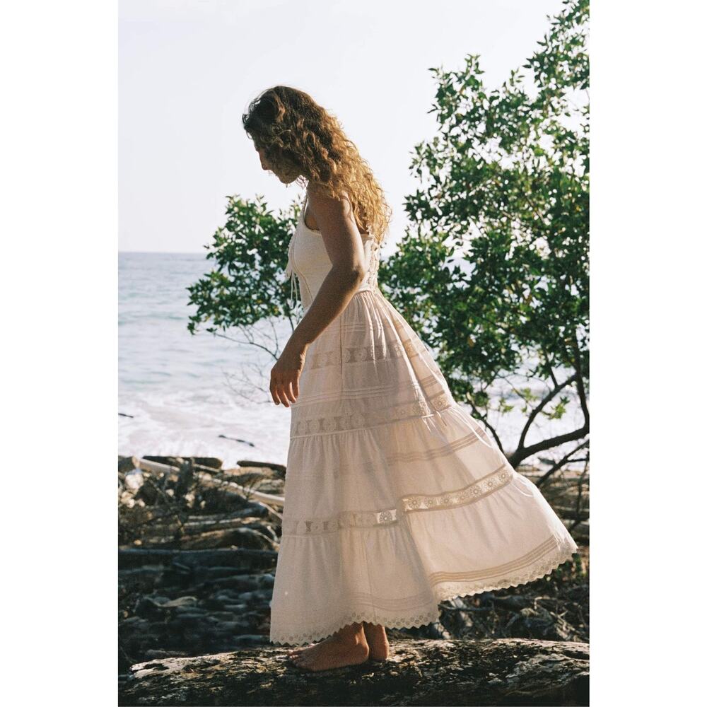 Christy Dawn Adele dress in the Pearl Embroider Small - Picture 5 of 8